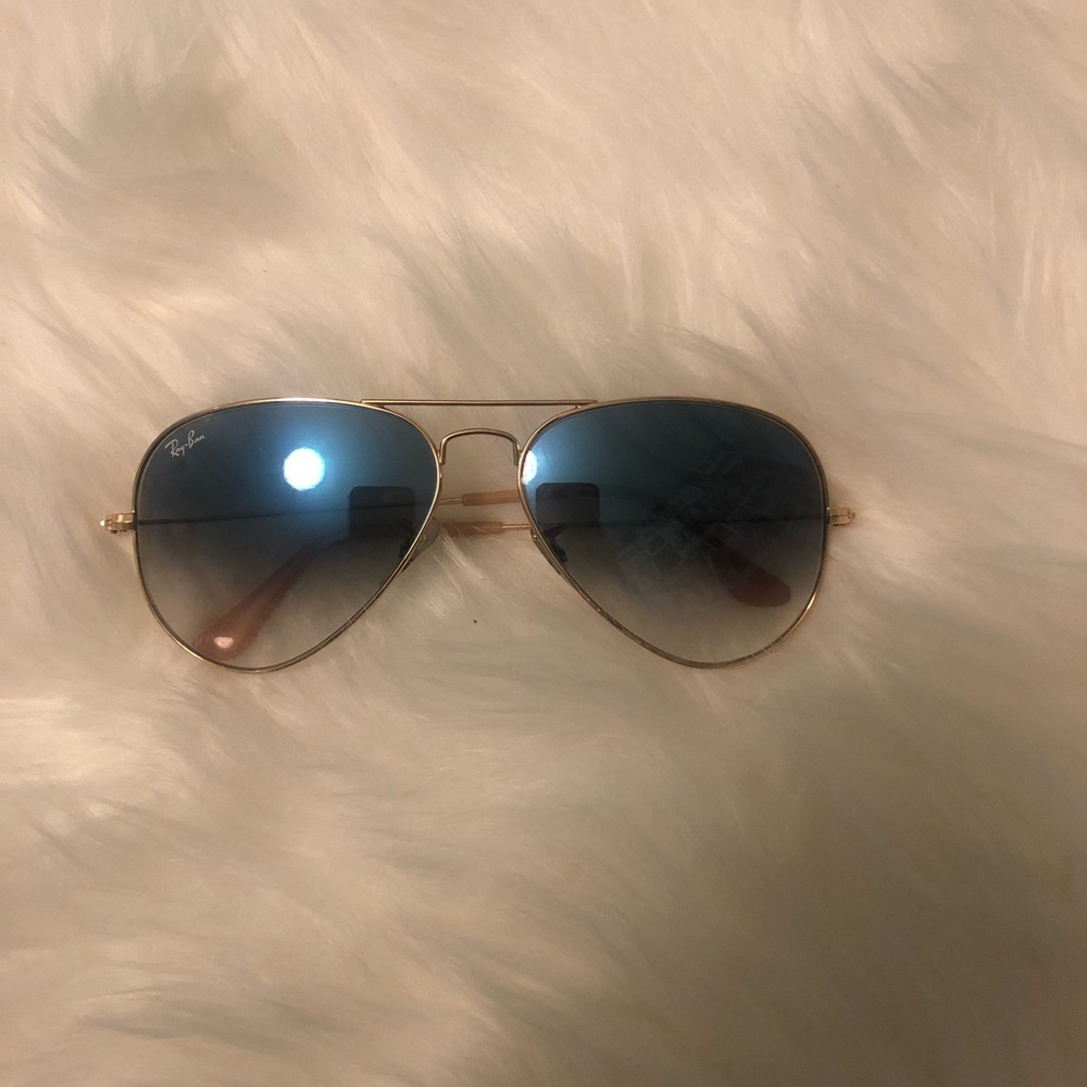 Blue Gradient Ray Ban Sunglasses